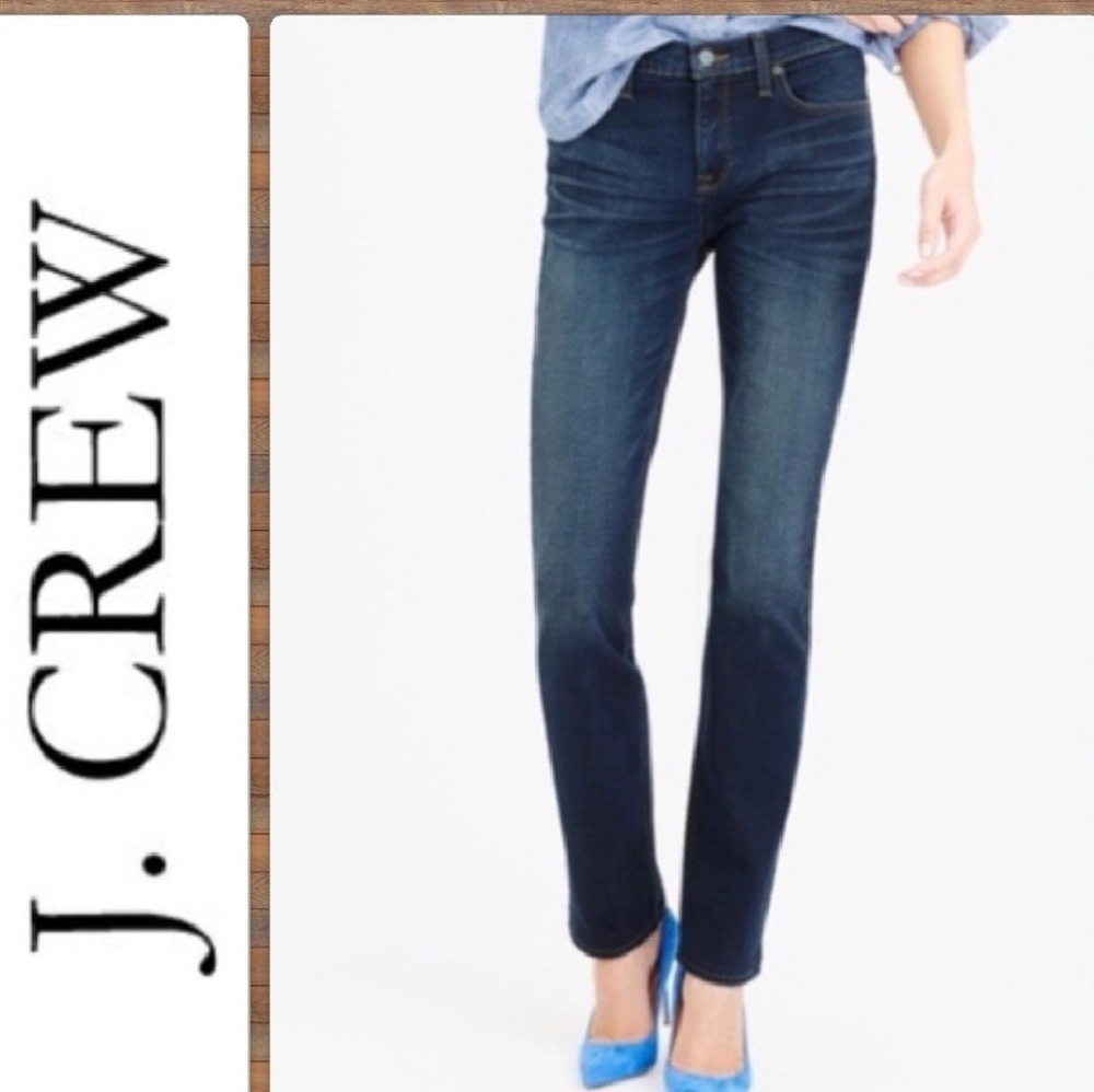 J.Crew Matchstick Dark Denim Stretch Jeans